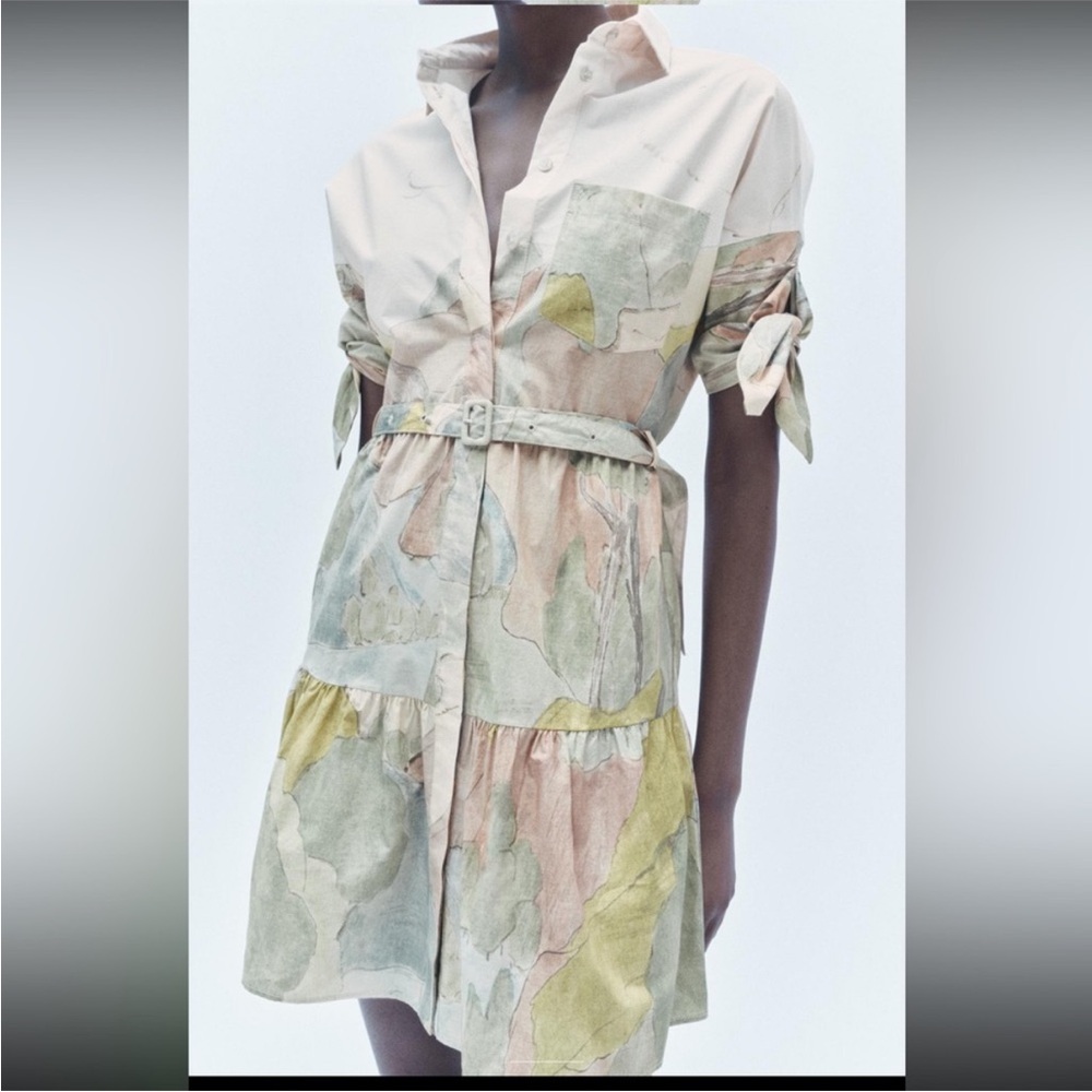 NWT | Zara Multicolor Mini Dress